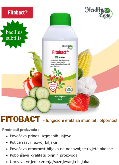 FITOBACT - fungicidni efekt za imunitet i otpornost biljaka i ukusnije plodove